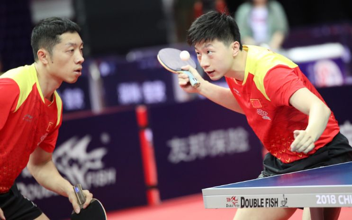 瑞典队险胜法国队,许昕状态火热 瑞典队险胜法国队,许昕状态火热